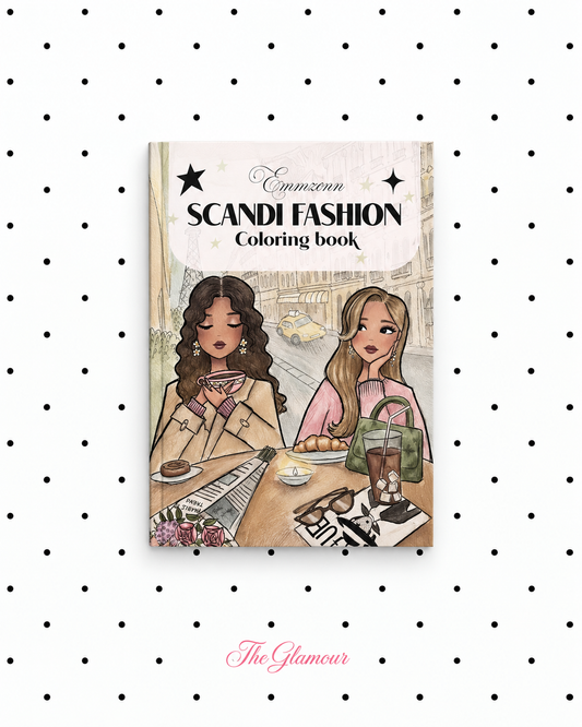 SCANDI FASHION COLORING BOOK